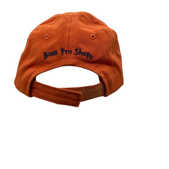 Bass Pro Shops Orange My First Fishing Hat Toddler Size 2-4 Baseball Cap Cotton - Picture 7 of 8